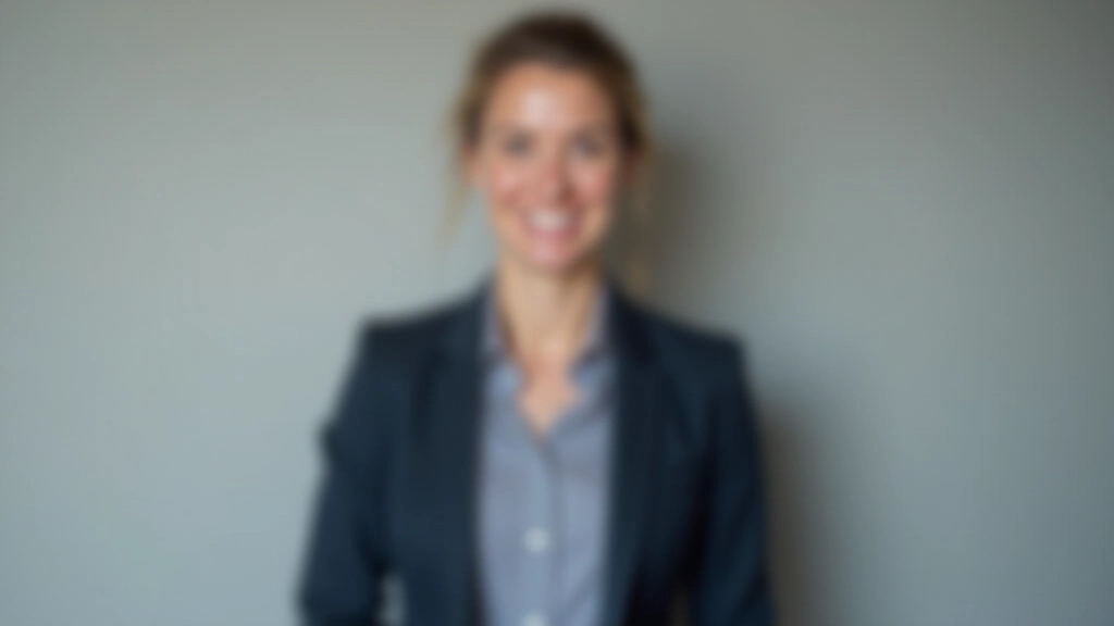 Person steht mit aufrechter, selbstbewusster Körperhaltung, ruhiger Gesichtsausdruck, natürliches Licht von vorne, professionelle neutrale Hintergrund